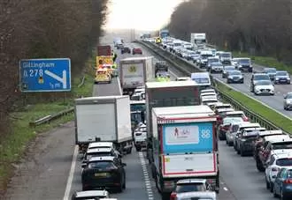 Woman in her 20s dies after M2 crash