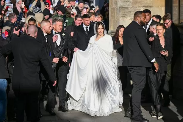 Gordon Ramsay escorts daughter Holly for wedding to Olympic swimmer Adam Peaty
