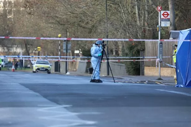 Brent shooting scene first pictures after man, 55, gunned down in street