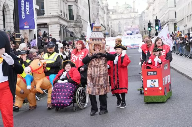 Thousands line streets of London for colourful New Year’s Day parade