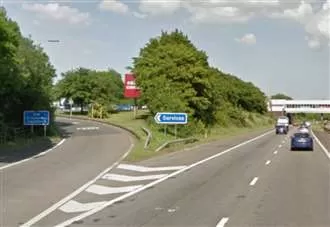 Man dies after tragic crash near M2 services
