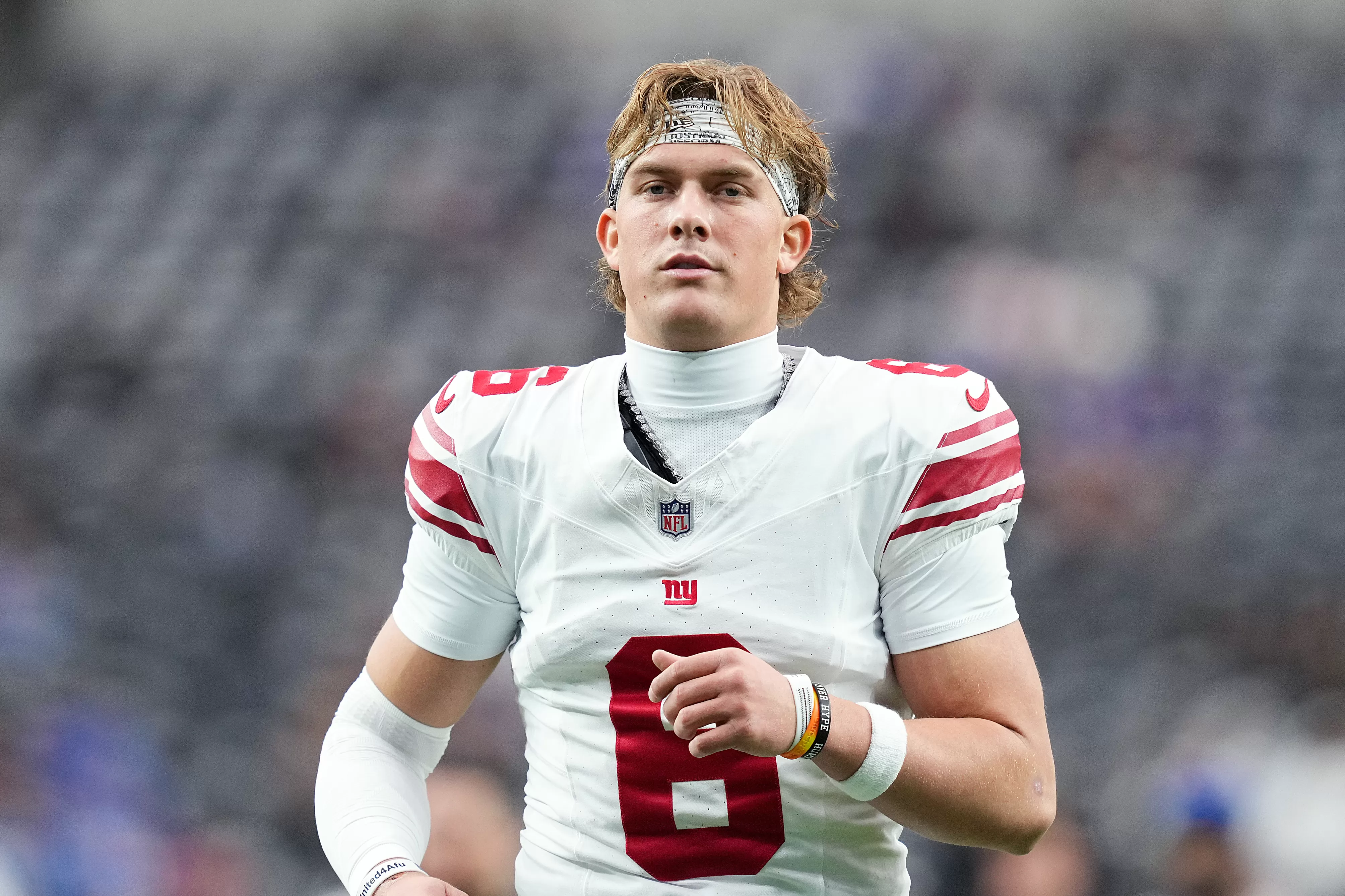 Ole Miss Alum Jaxson Dart Speculates on Next Giants Coach at Fiesta Bowl