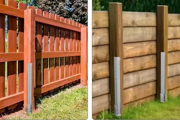 Amazon's 'easy to install' fence repair kit 'great' for post-storm patch-ups