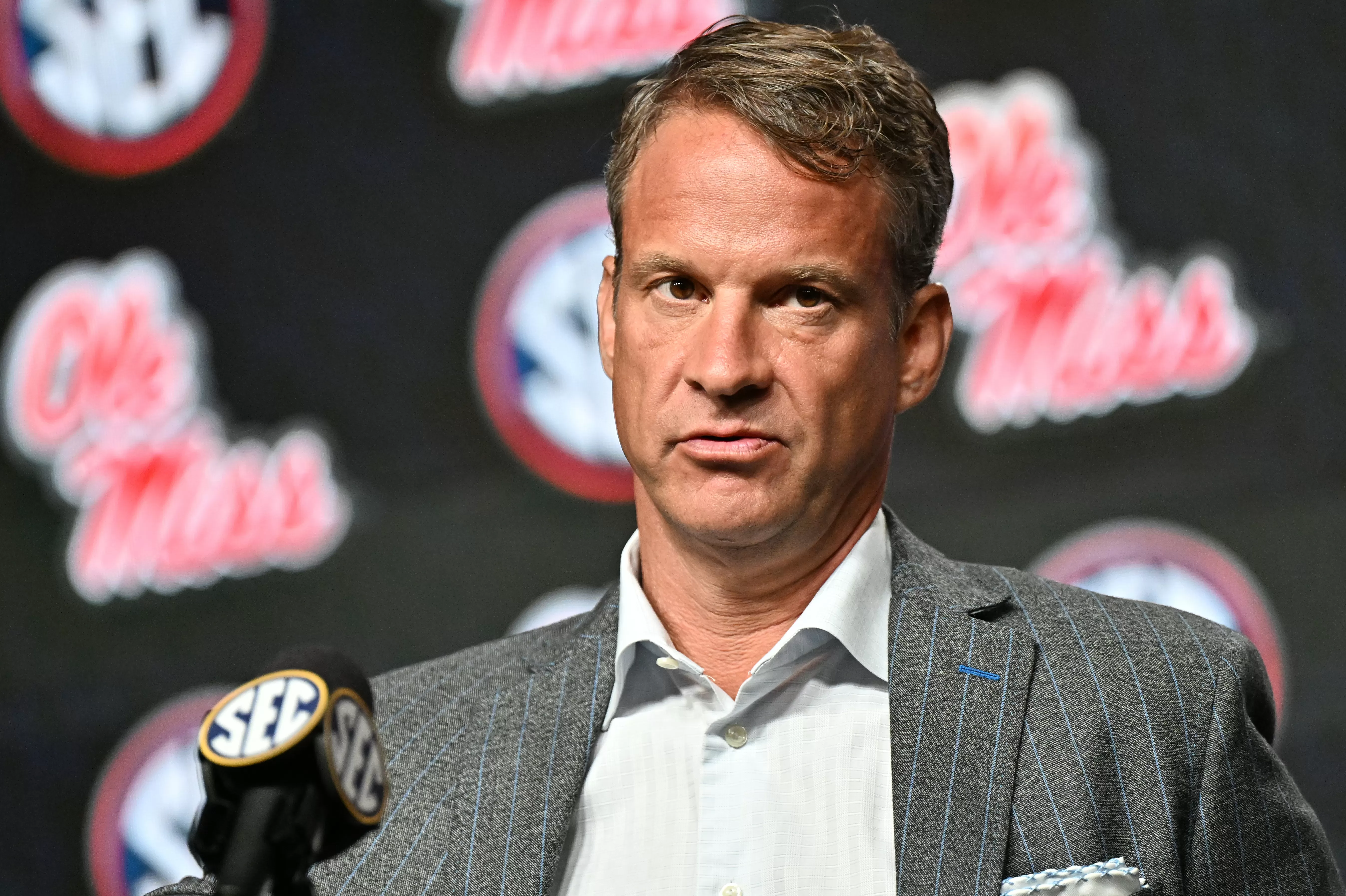 Lane Kiffin’s Immediate 2-Word Reaction to Ole Miss-Miami CFP Ending
