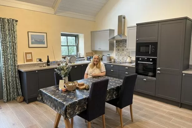 I stayed in a converted cow shed that was hiding a pretty big surprise