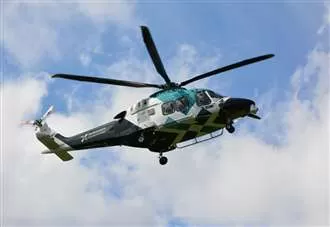 Woman dies after air ambulance called to incident