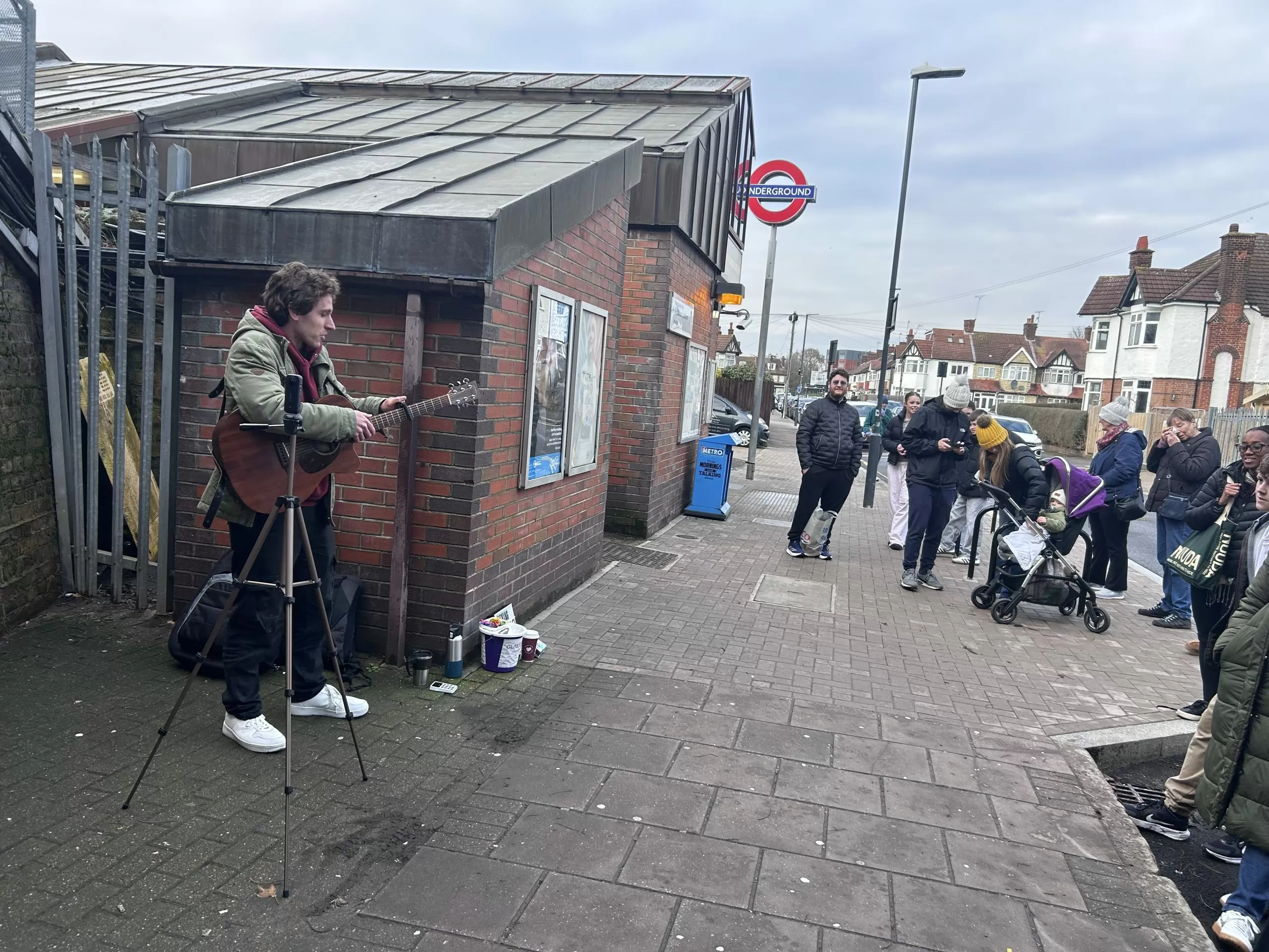 LISTEN: The man attempting to be the first to busk at every London Underground Station