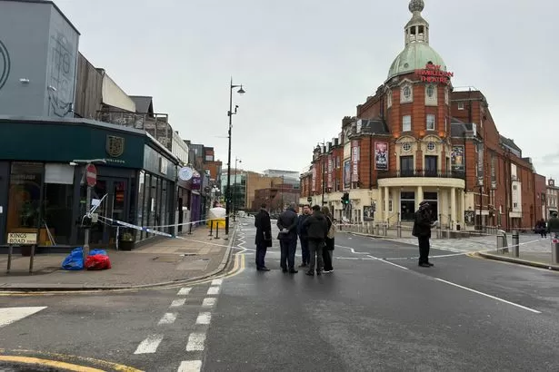 First Wimbledon 'murder' scene photos after man stabbed to death in street