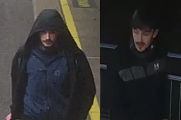 Man runs across train tracks and jumps a fence after passenger 'headbutted'